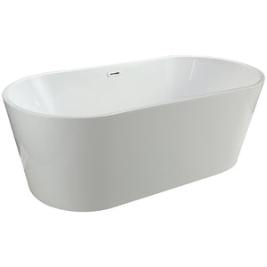 Vinnova Lumina Soaking Bathtub White Finish