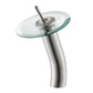 Torino Falls Single Hole Bathroom Faucet Satin Nickel Finish