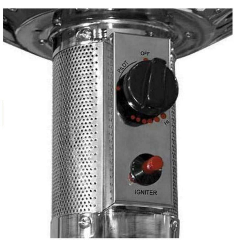 Premium Outdoor Patio Heater Propane Gas Fire Pit Space Heater 48000BTU - Morealis