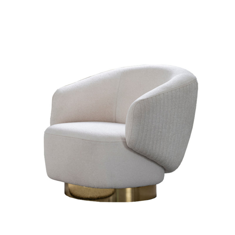Whiteline Mod - Erzin Swivel Accent Chair CH1758F - PrimeFair