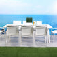 Whiteline Mod - Rio Outdoor Dining Table – Rectangle DT1593 - PrimeFair
