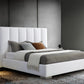 Whiteline Mod -  Velvet King Bed BK1655 - PrimeFair