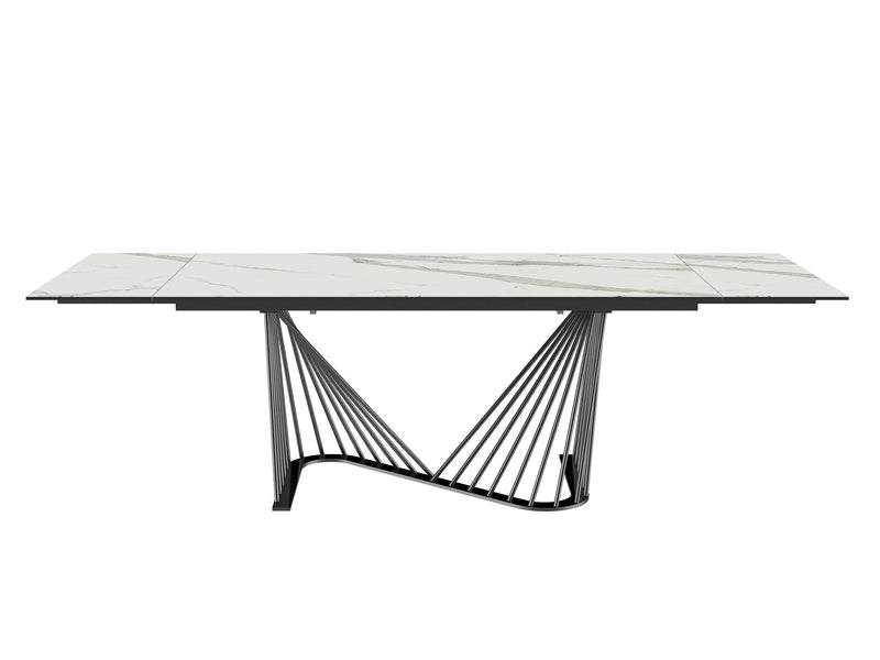Whiteline Mods -  Roma Extendable Dining Table DT1633E - PrimeFair