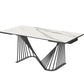 Whiteline Mods -  Roma Extendable Dining Table DT1633E - PrimeFair
